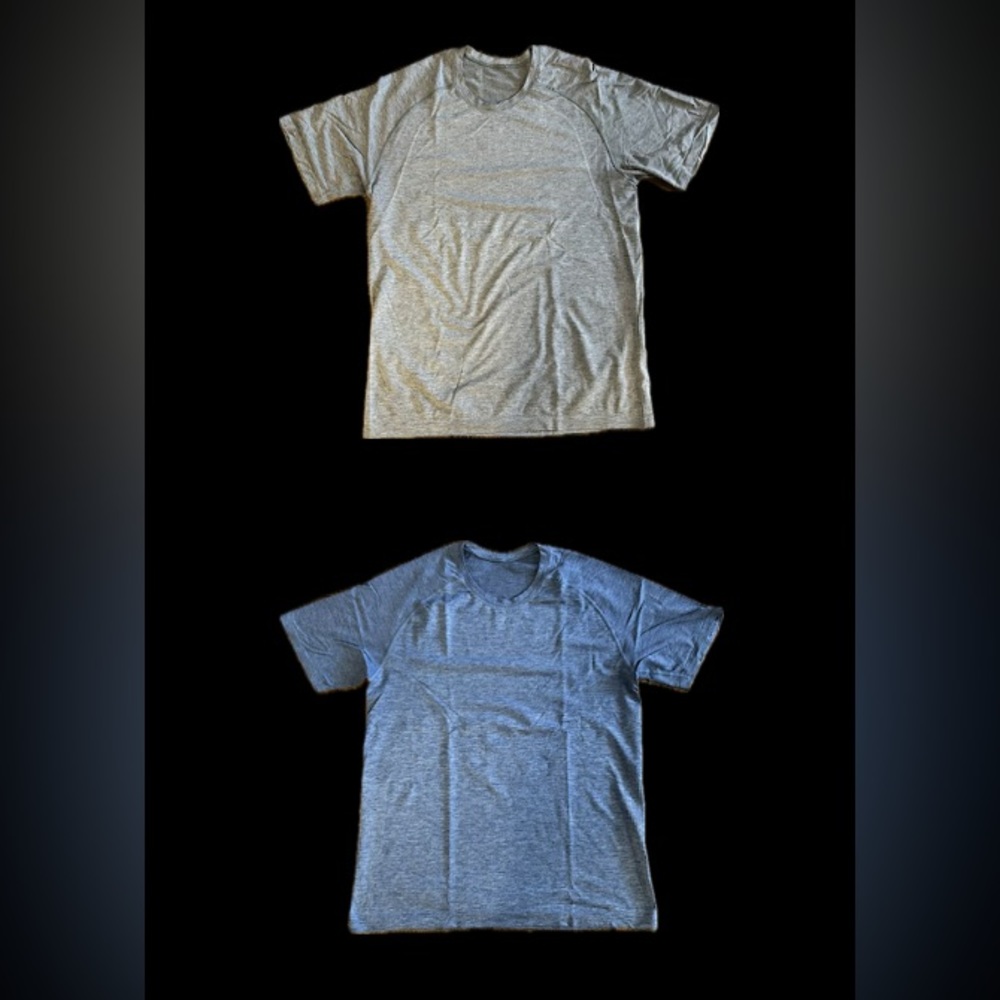 Lululemon metal vent tech shirts x2, large